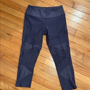 90 Degree By Reflex Gray CroppedLeggings